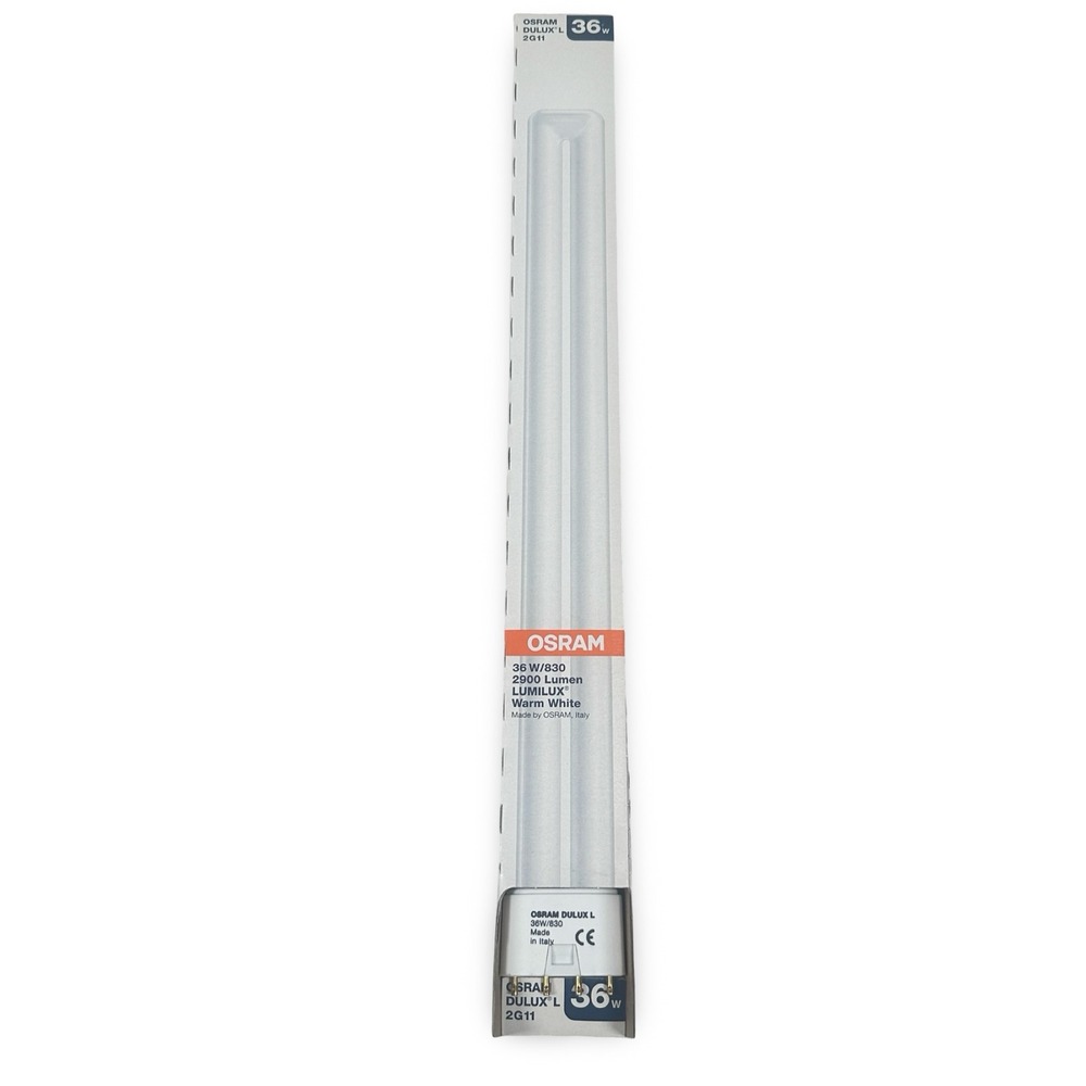 OSRAM DULUX L 36W/830 2G11 4-Pin 2900‎ Lumen Warm White CFL Light Bulb US SELLER